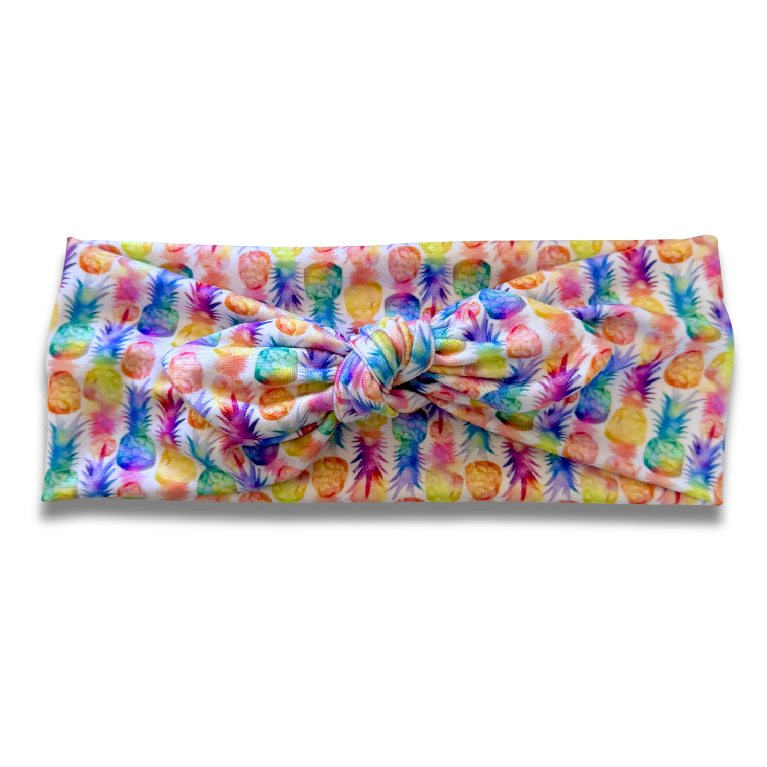 Pineapples Sweetheart Headband (or removable tie option) Sewing Sweethearts Sweetheart with Removable Tie