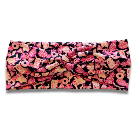 Pika Sweetheart Headband (or removable tie option) Sewing Sweethearts Sweetheart