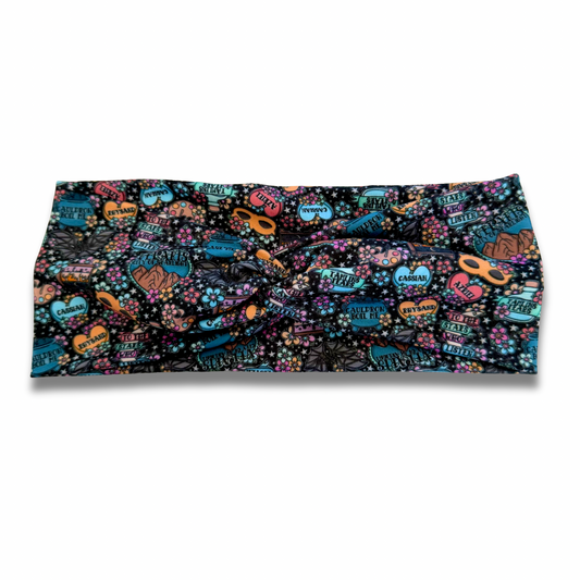 A Court Of (v.3) Sweetheart Headband (or removable tie option) Sewing Sweethearts Sweetheart