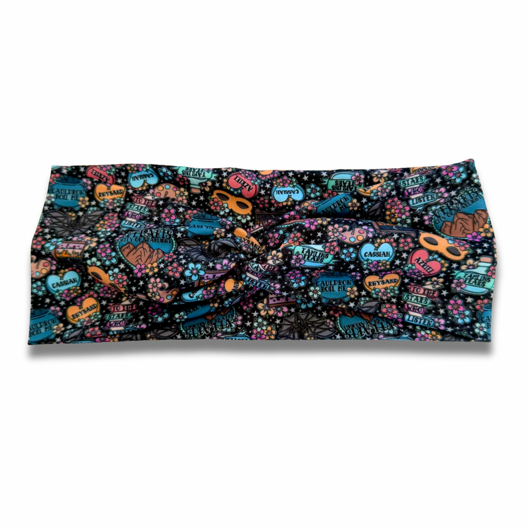 A Court Of (v.3) Sweetheart Headband (or removable tie option) Sewing Sweethearts Sweetheart