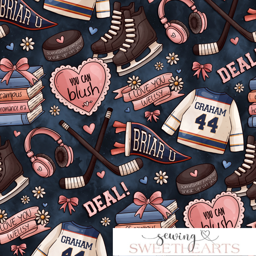 Campus Minky Blanket PREORDER (~4 weeks before shipping) Sewing Sweethearts