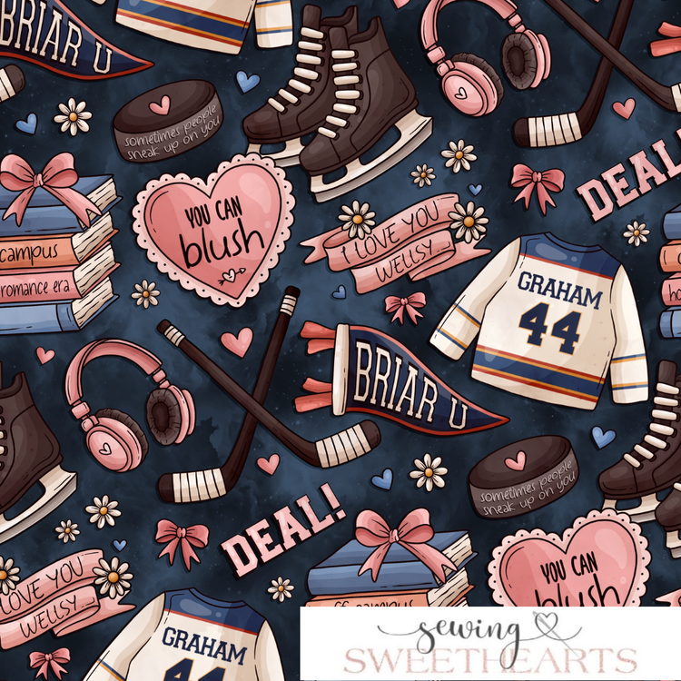 Campus Minky Blanket PREORDER (~4 weeks before shipping) Sewing Sweethearts