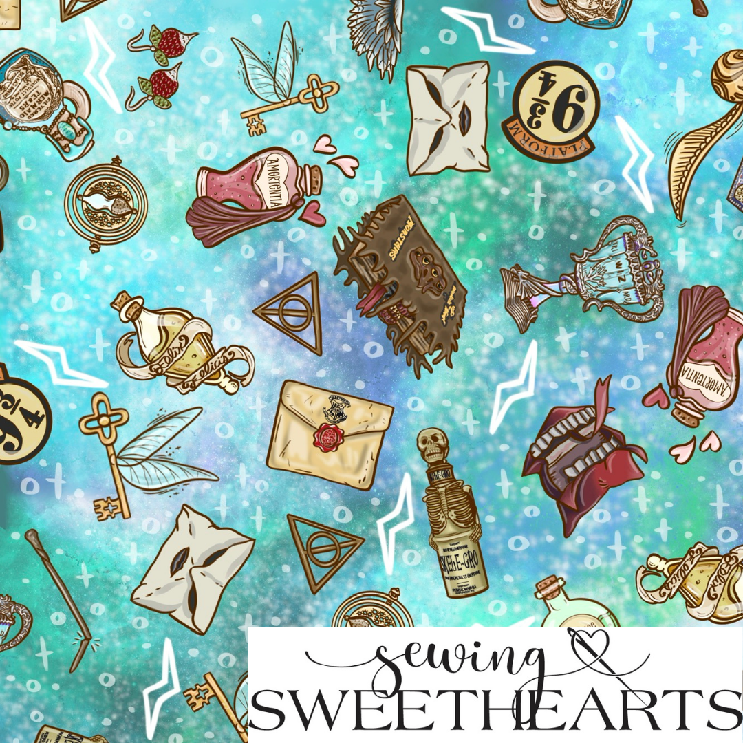 Wizard Things Minky Blanket PREORDER (~4 weeks before shipping)  Sewing Sweethearts   