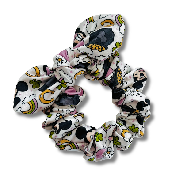Lucky Mouse Bow Scrunchie  Sewing Sweethearts   