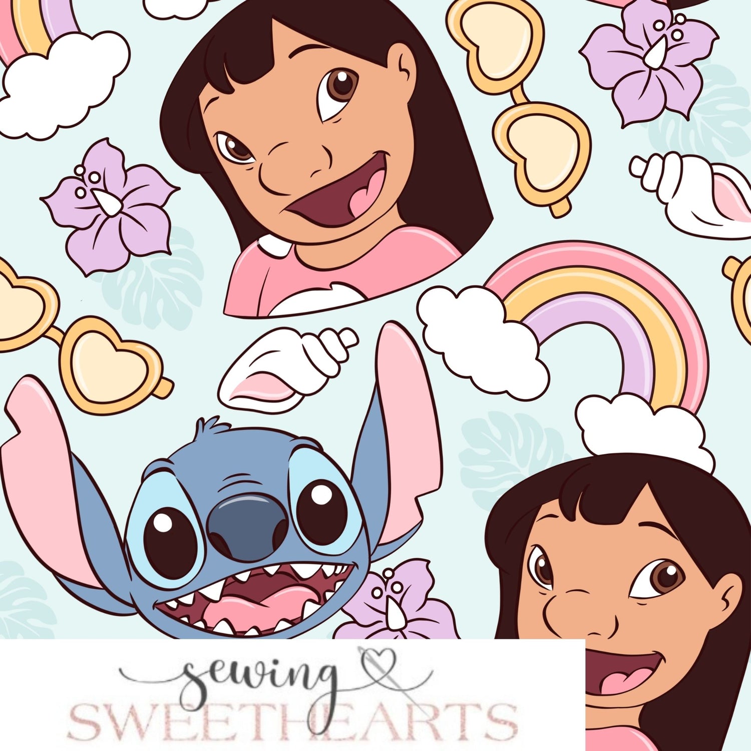Blue Alien & Friend Minky Blanket PREORDER (~4 weeks before shipping) Sewing Sweethearts