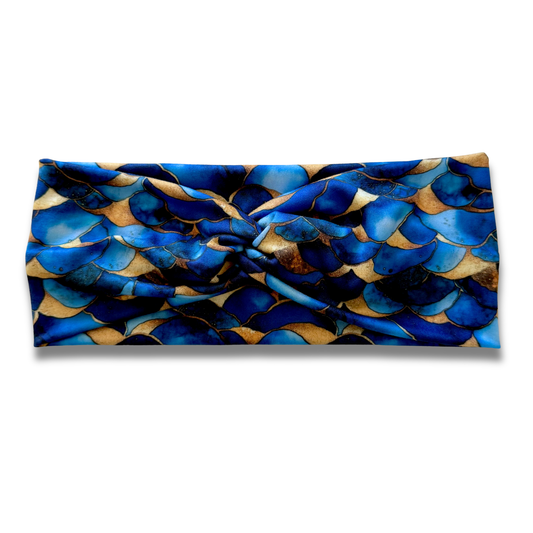 Ocean Sweetheart Headband (or removable tie option) Sewing Sweethearts Sweetheart