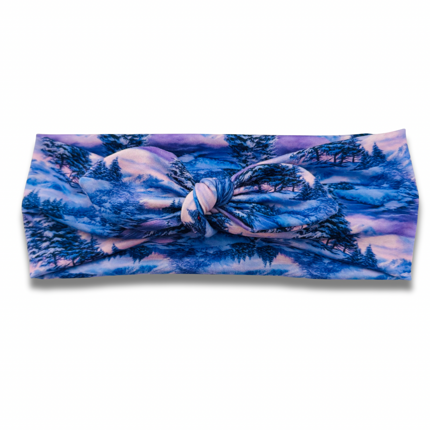 Winter Wonderland Sweetheart Headband (or removable tie option) Sewing Sweethearts Sweetheart with Removable Tie