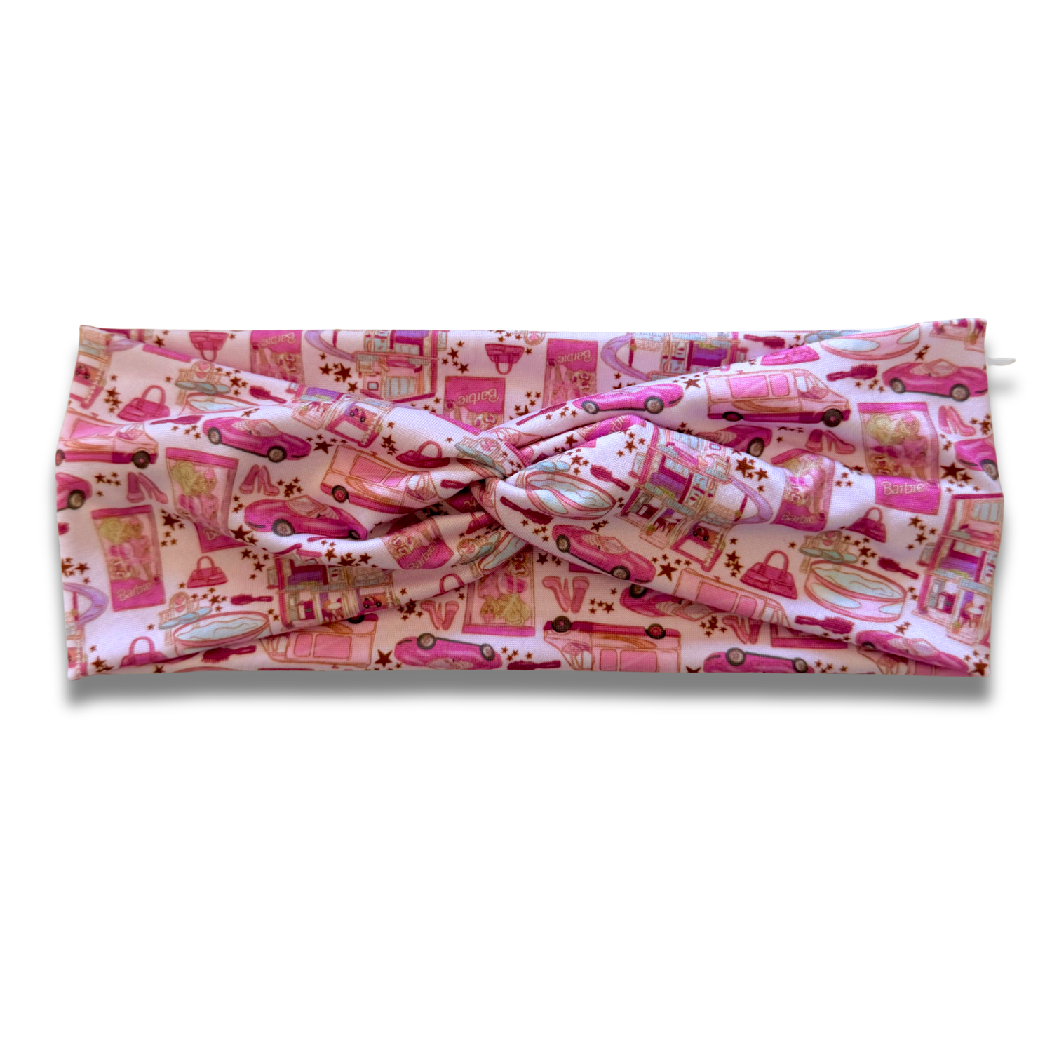 Pink Doll Sweetheart Headband (or removable tie option) Sewing Sweethearts Sweetheart