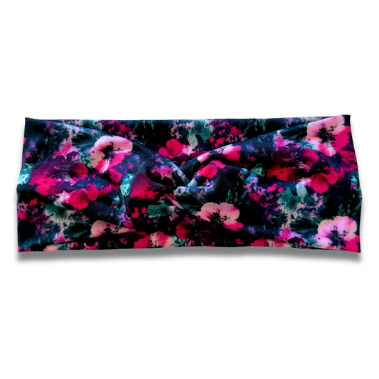 Vibrant Tropics Sweetheart Headband (or removable tie option) Sewing Sweethearts Sweetheart