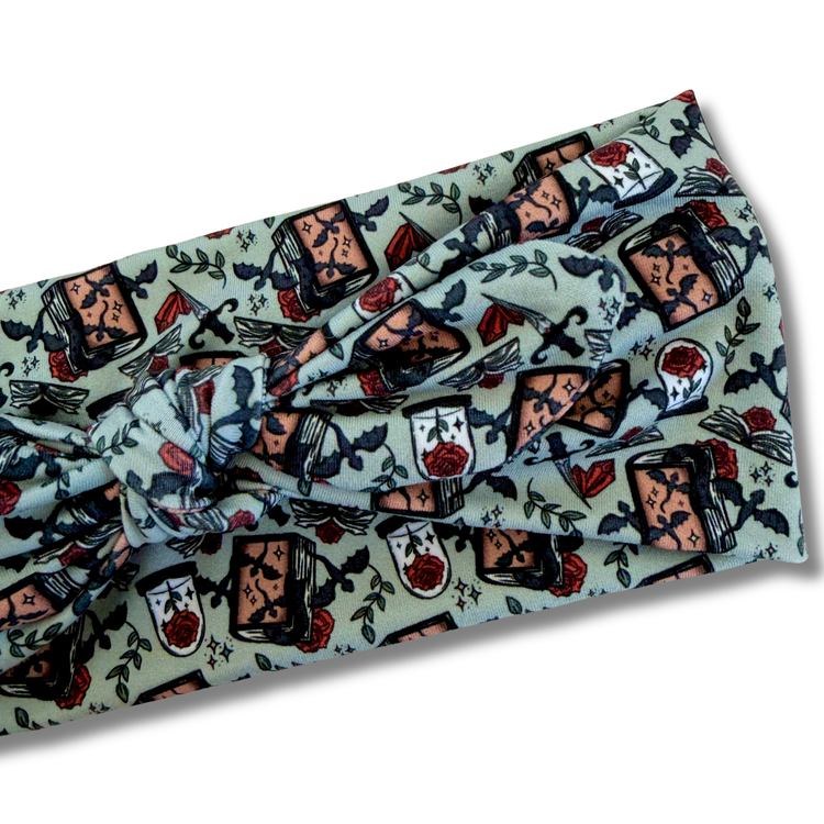 Fantasy Romance Novels Sweetheart Headband (or removable tie option) Sewing Sweethearts