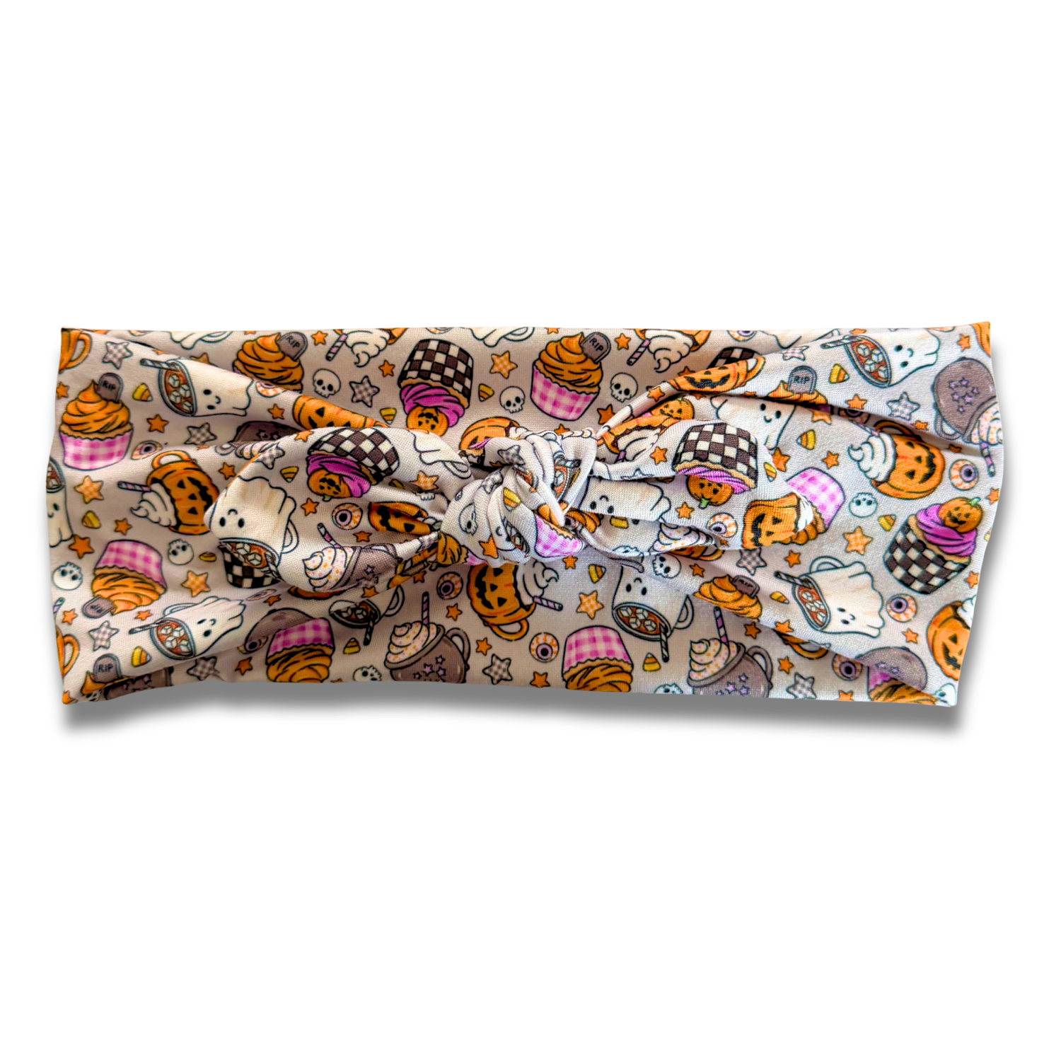 Spooky Treats Sweetheart Headband (or removable tie option) Sewing Sweethearts Sweetheart with Removable Tie