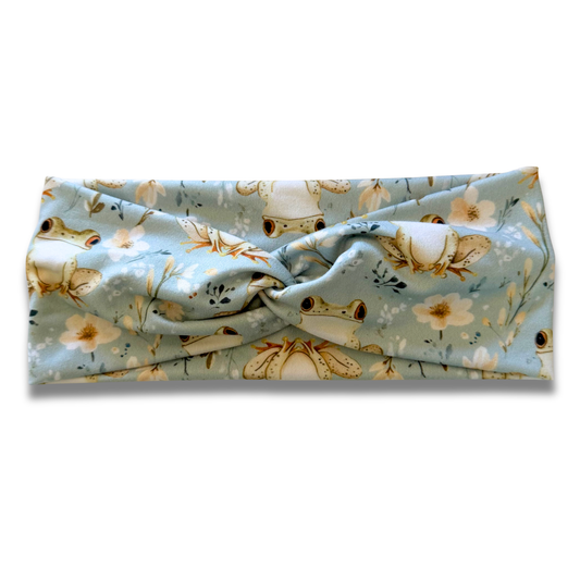 Froggie Sweetheart Headband (or removable tie option) Sewing Sweethearts Sweetheart