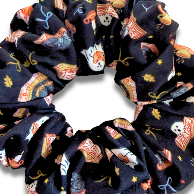 Fall Reading Scrunchie Sewing Sweethearts