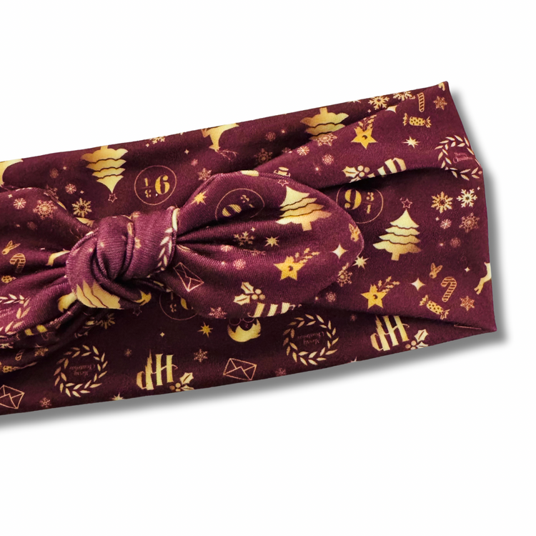 Holiday Wizard Sweetheart Headband (or removable tie option)