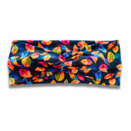 Falling Leaves Sweetheart Headband (or removable tie option) Sewing Sweethearts Sweetheart