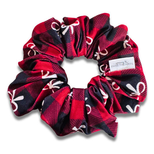 Holiday Bows Scrunchie