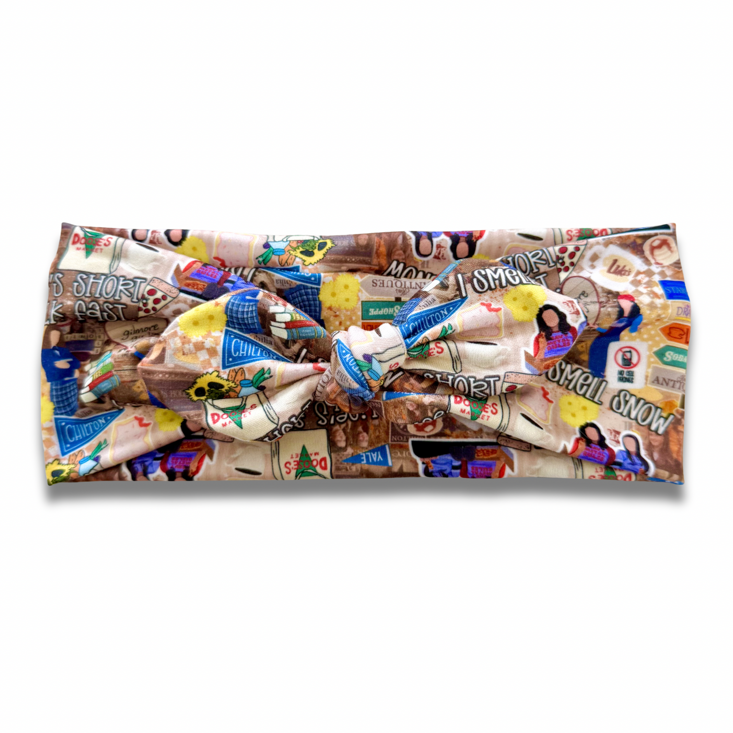 GG (v.4) Sweetheart Headband (or removable tie option) Sewing Sweethearts Sweetheart with Removable Tie