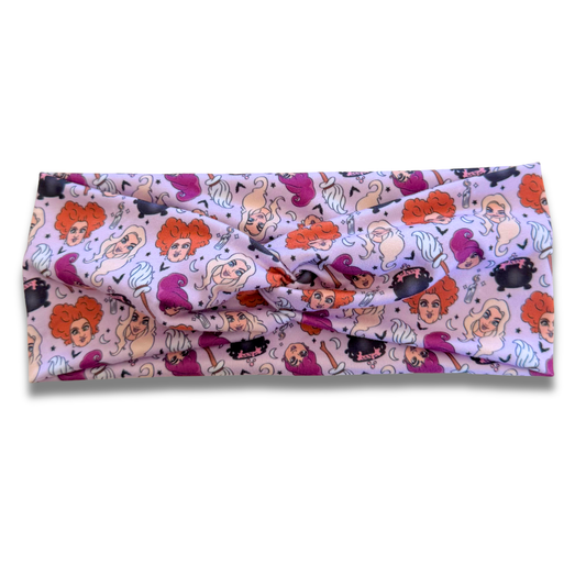 Pocus Sweetheart Headband (or removable tie option) Sewing Sweethearts Sweetheart