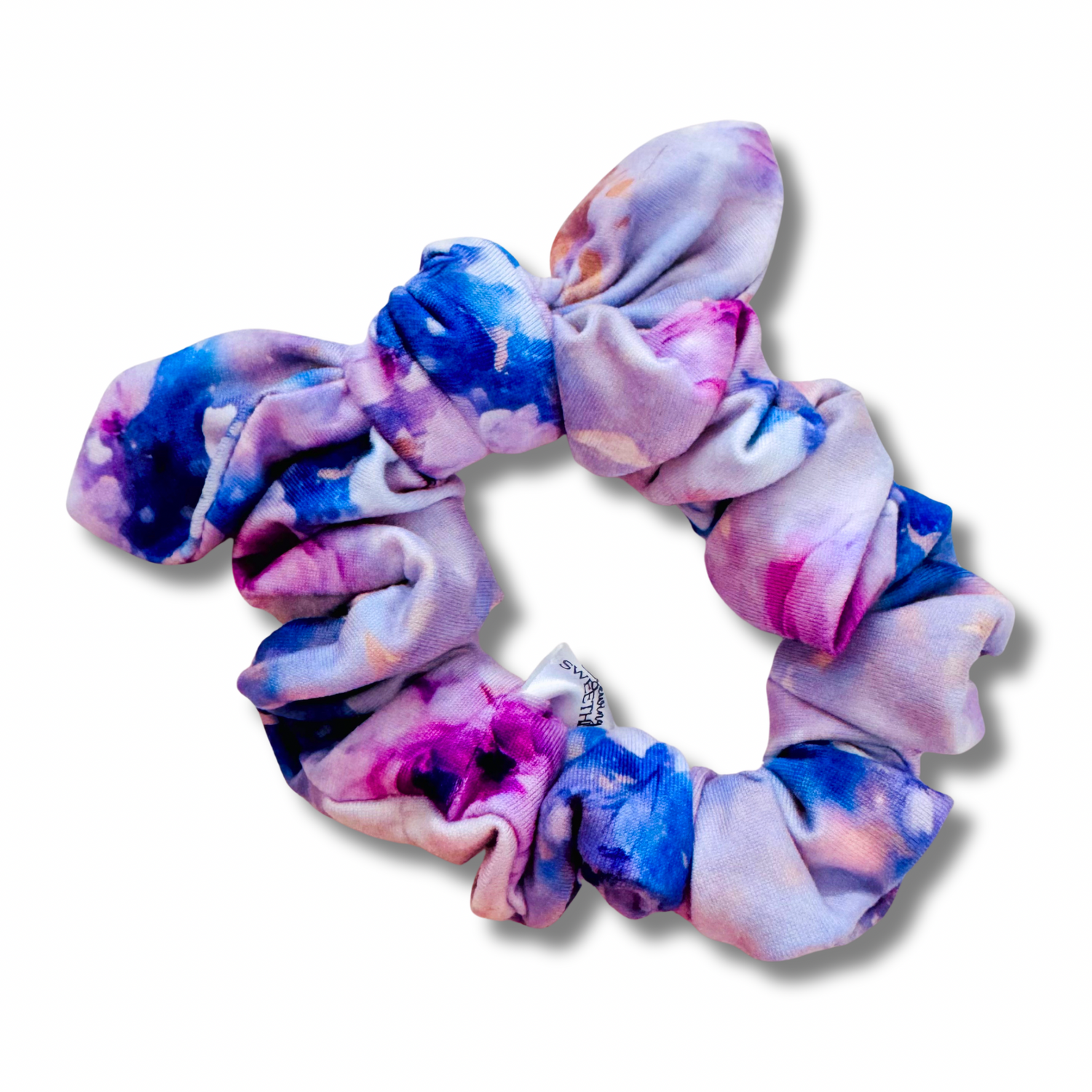 Whimsical Garden Bow Scrunchie Sewing Sweethearts
