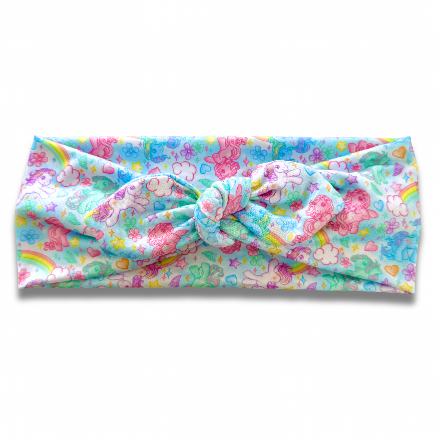 Ponies Sweetheart Headband (or removable tie option) Sewing Sweethearts Sweetheart with Removable Tie