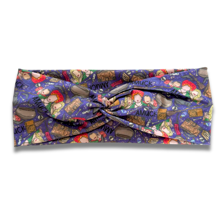 Hocus Amuck Sweetheart Headband (or removable tie option) Sewing Sweethearts Sweetheart