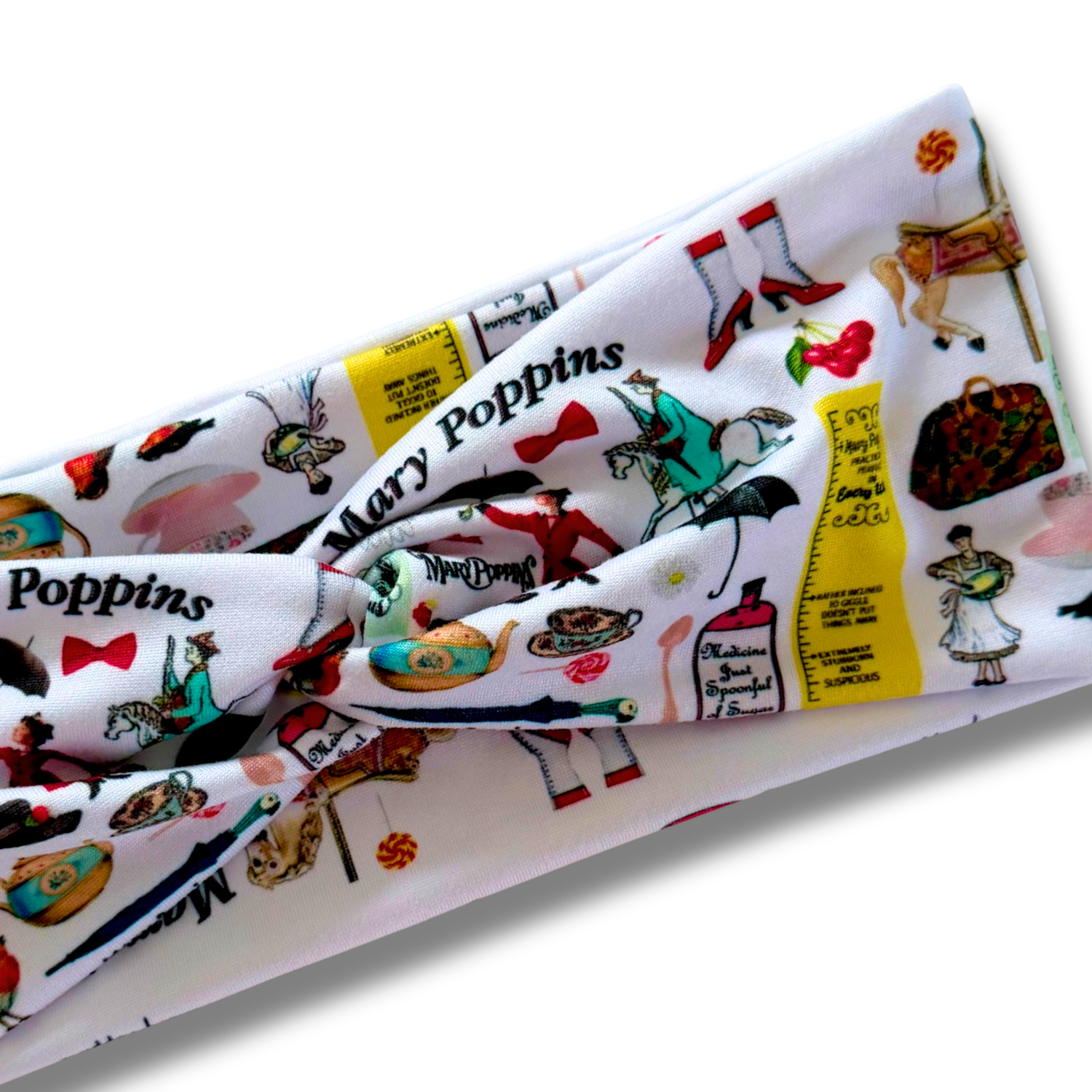 Poppins Sweetheart Headband (or removable tie option) Sewing Sweethearts