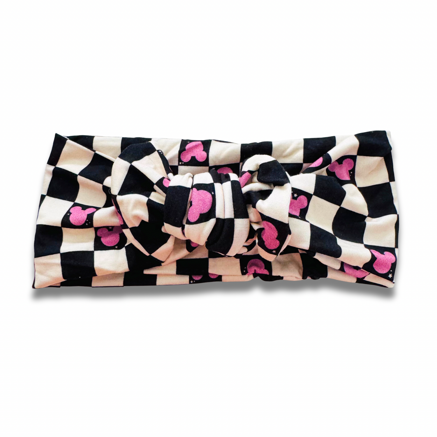 Checkered Mouse Sweetie Headband Sewing Sweethearts