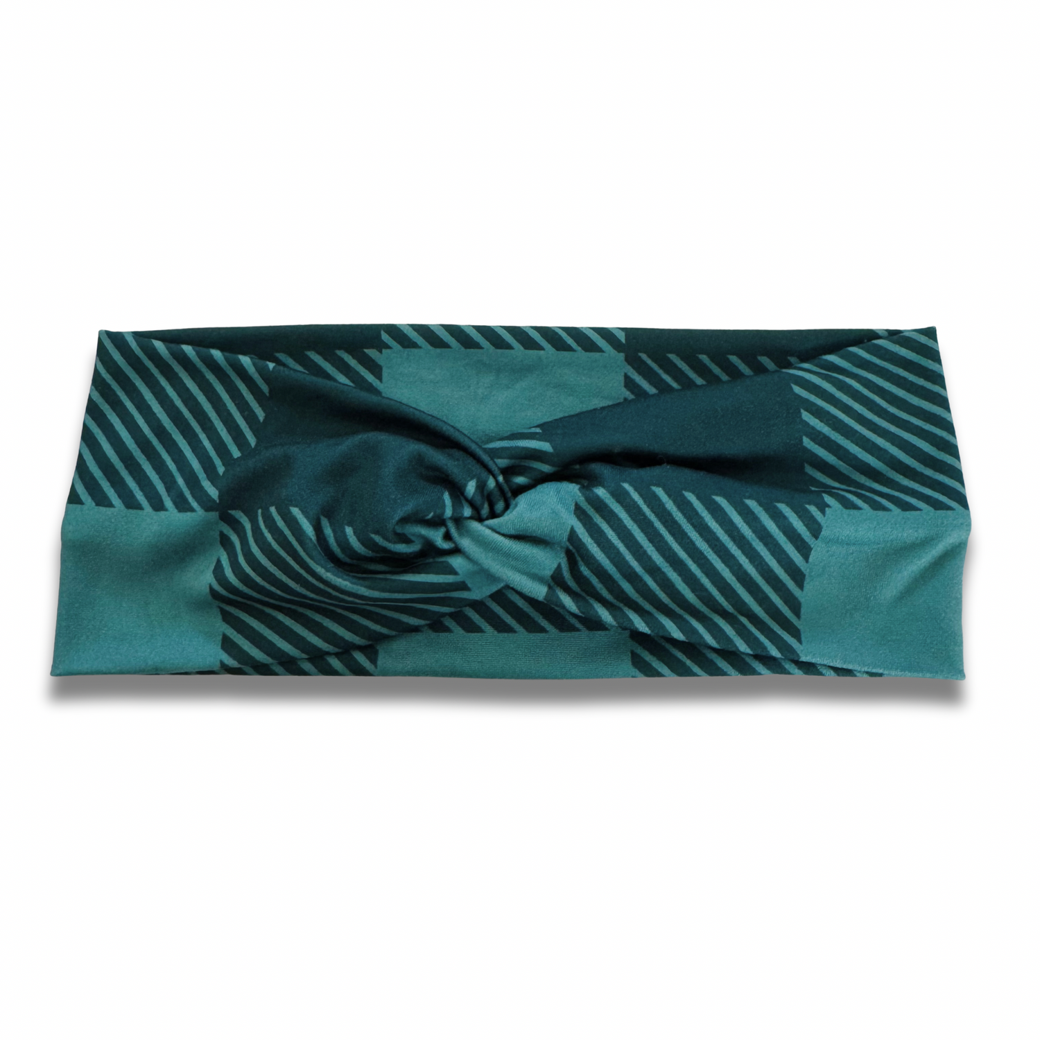 Forest Plaid Sweetheart Headband (or removable tie option) Sewing Sweethearts Sweetheart