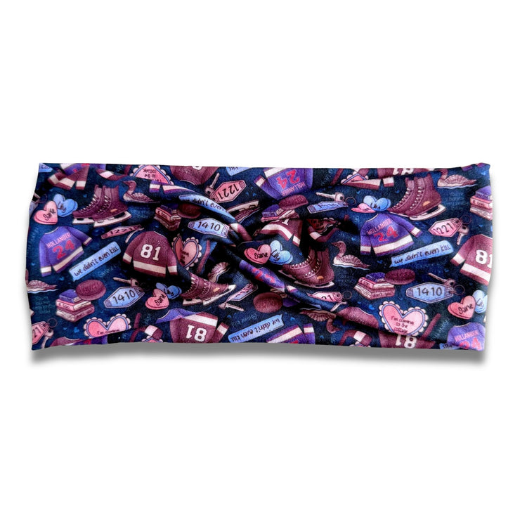 Heated Romance (v.3) Sweetheart Headband (or removable tie option) Sewing Sweethearts Sweetheart