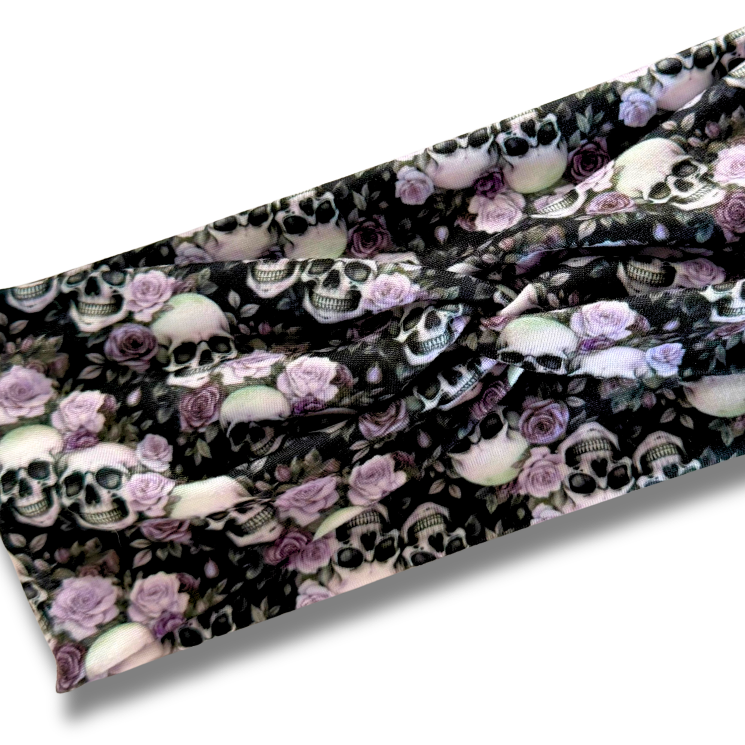 Skull Garden Sweetheart Headband (or removable tie option) Sewing Sweethearts