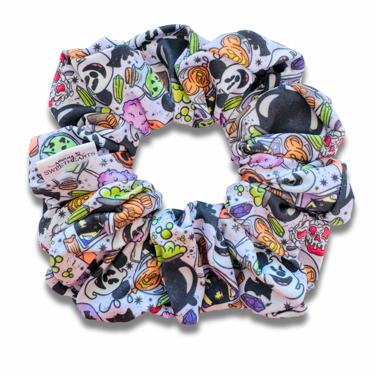 Spooky Mouse Potions Scrunchie Sewing Sweethearts
