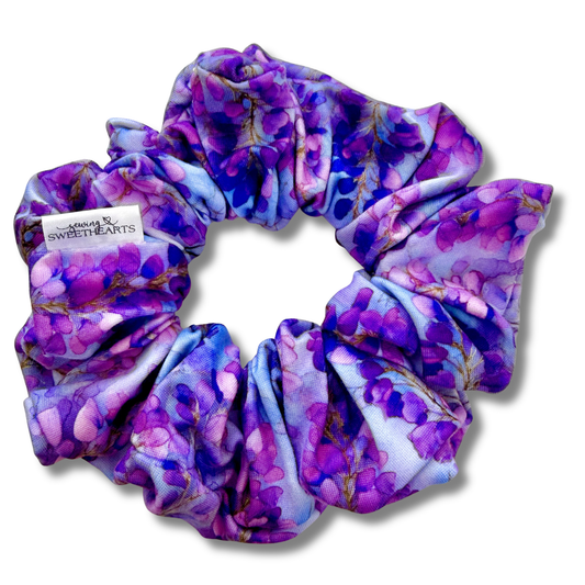 Lilacs Scrunchie Sewing Sweethearts