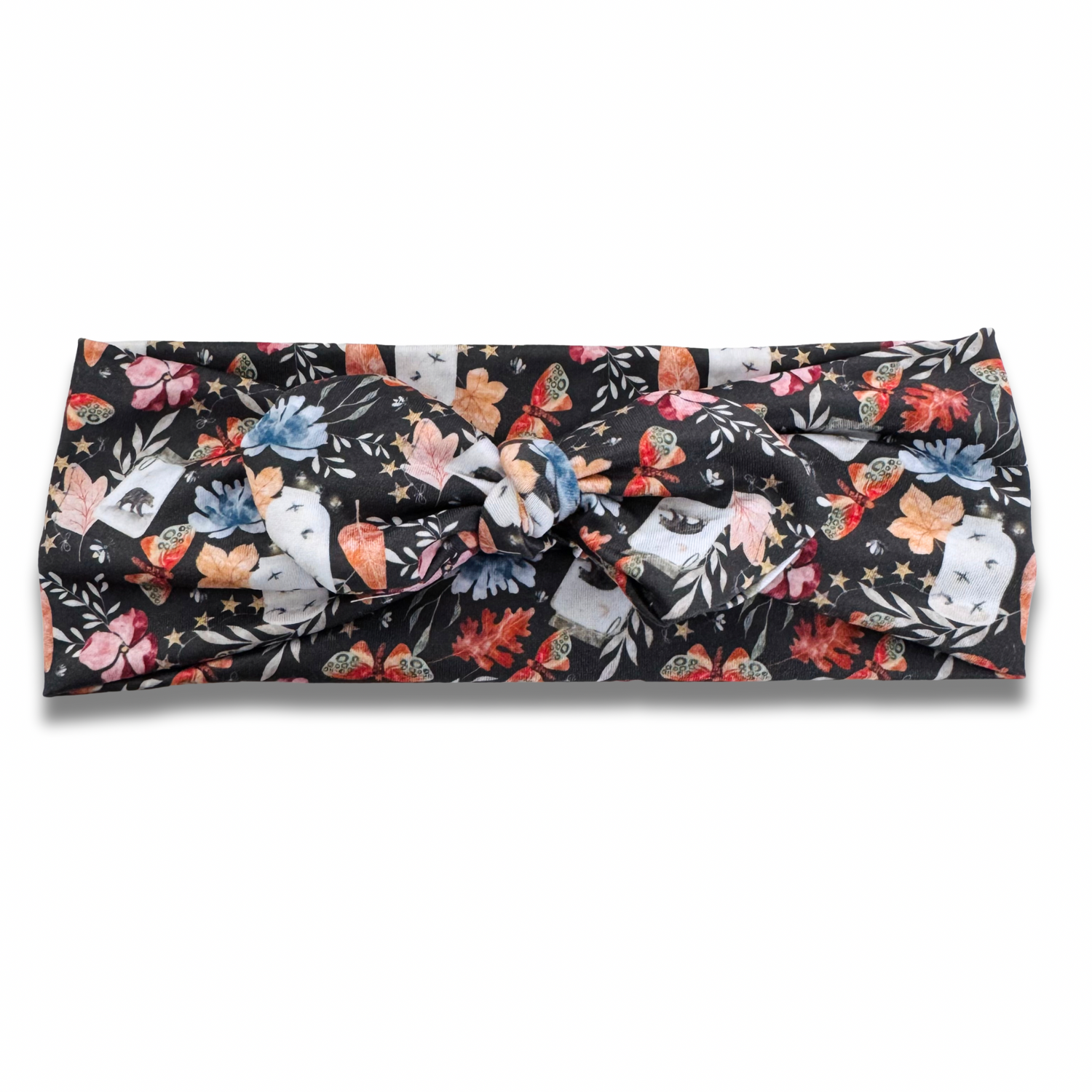 Fireflies Sweetheart Headband (or removable tie option) Sewing Sweethearts Sweetheart with Removable Tie