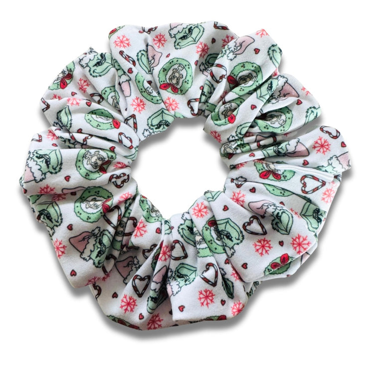 He’s A Mean One Scrunchie  Sewing Sweethearts   