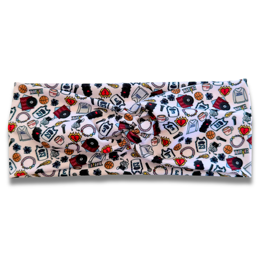 OTH Sweetheart Headband (or removable tie option) Sewing Sweethearts Sweetheart