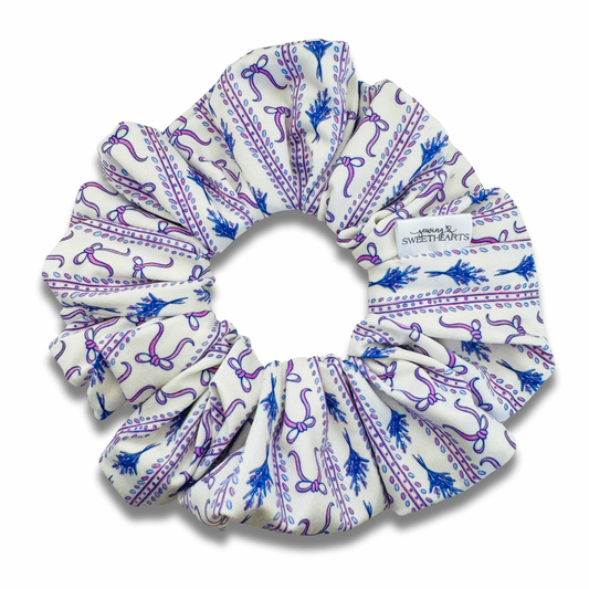 Lavender Coquette Scrunchie Sewing Sweethearts