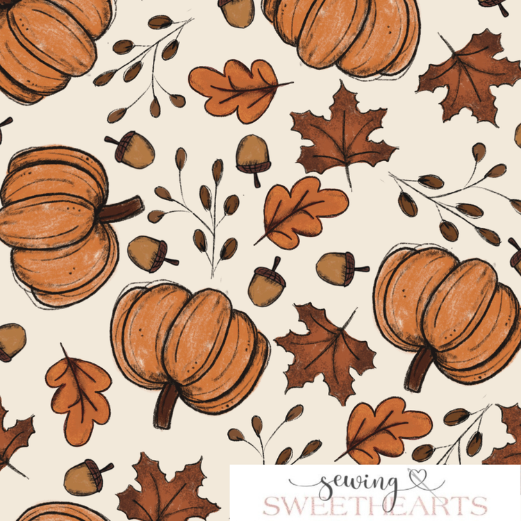 Autumn Harvest Minky Blanket PREORDER (~4 weeks before shipping)