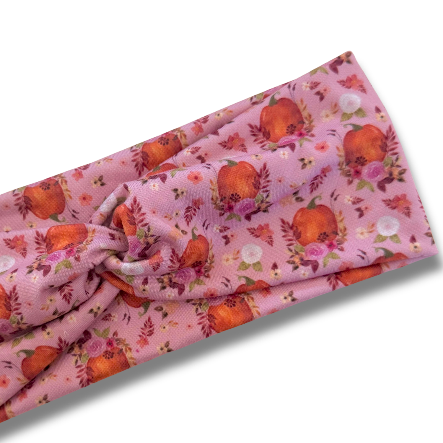 Mauve Pumpkin Patch Sweetheart Headband (or removable tie option) Sewing Sweethearts