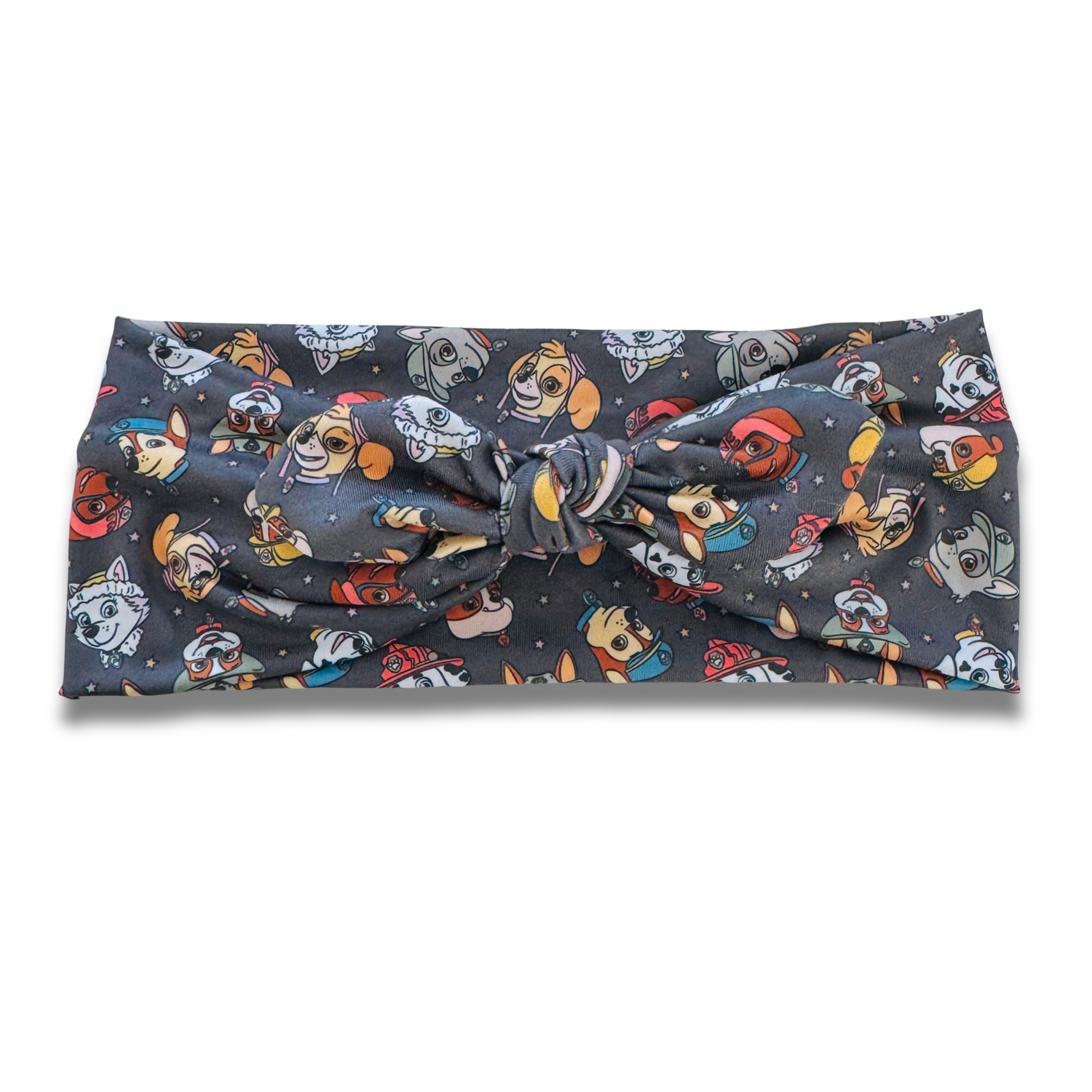 Patrol Dogs Sweetheart Headband (or removable tie option) Sewing Sweethearts Sweetheart with Removable Tie