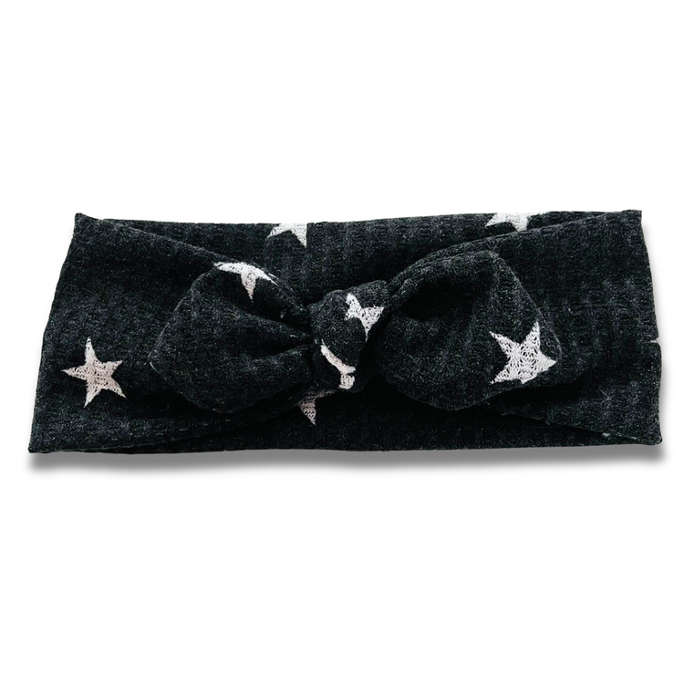 Stars Waffle Knit Sweetheart (or removable tie option)  Sewing Sweethearts Sweetheart with removable tie  