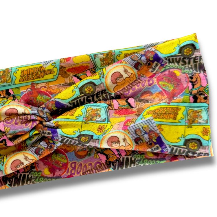 Mystery Gang Sweetheart Headband (or removable tie option) Sewing Sweethearts