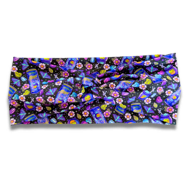 Witches Brew Sweetheart Headband (or removable tie option) Sewing Sweethearts Sweetheart