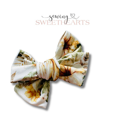 Relaxing in the Tropics Bow  Sewing Sweethearts   