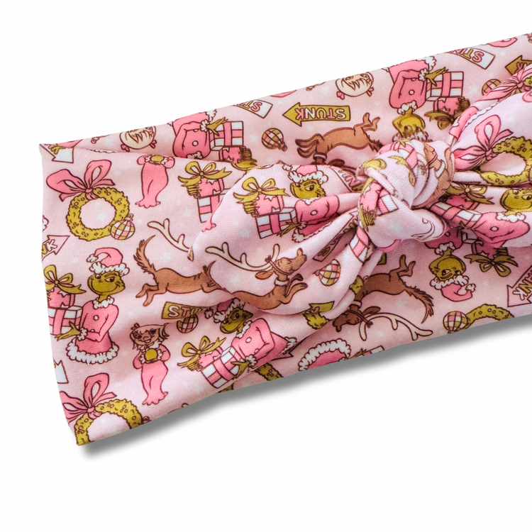 Who Ville Wishes Sweetheart Headband (or removable tie option)