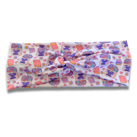 Plot Twist Sweetheart Headband (or removable tie option) Sewing Sweethearts Sweetheart