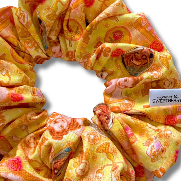 Beauty Princess (2) Scrunchie Sewing Sweethearts