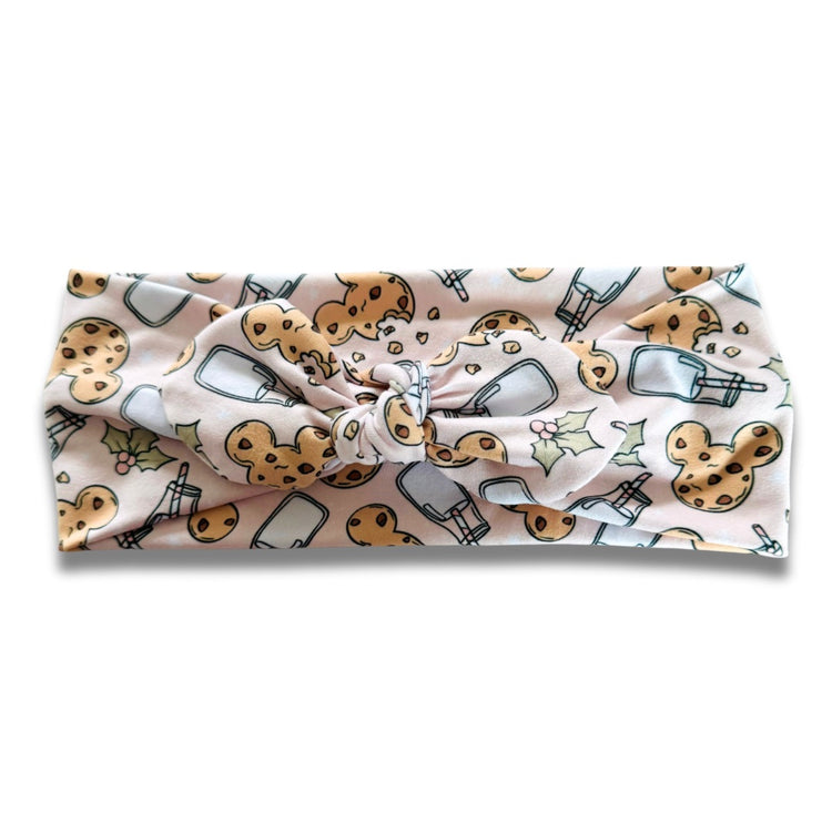 Santa’s Cookies Sweetheart Headband (or removable tie option)  Sewing Sweethearts Sweetheart with Removable Tie  