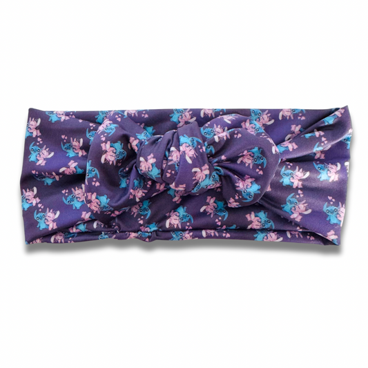 Blue Alien Love Sweetie Headband Sewing Sweethearts