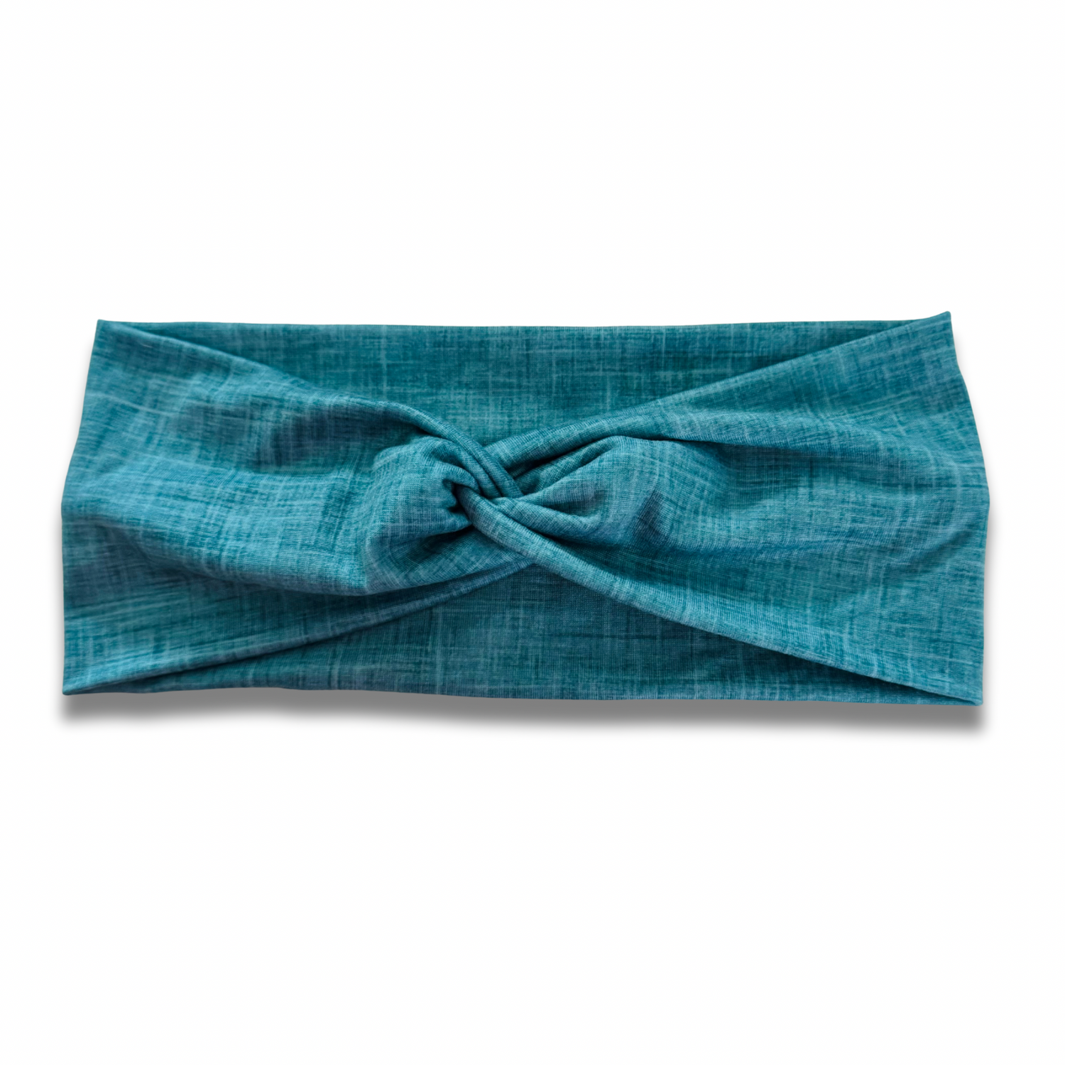 Teal Linen Style Sweetheart Headband (or removable tie option) Sewing Sweethearts Sweetheart
