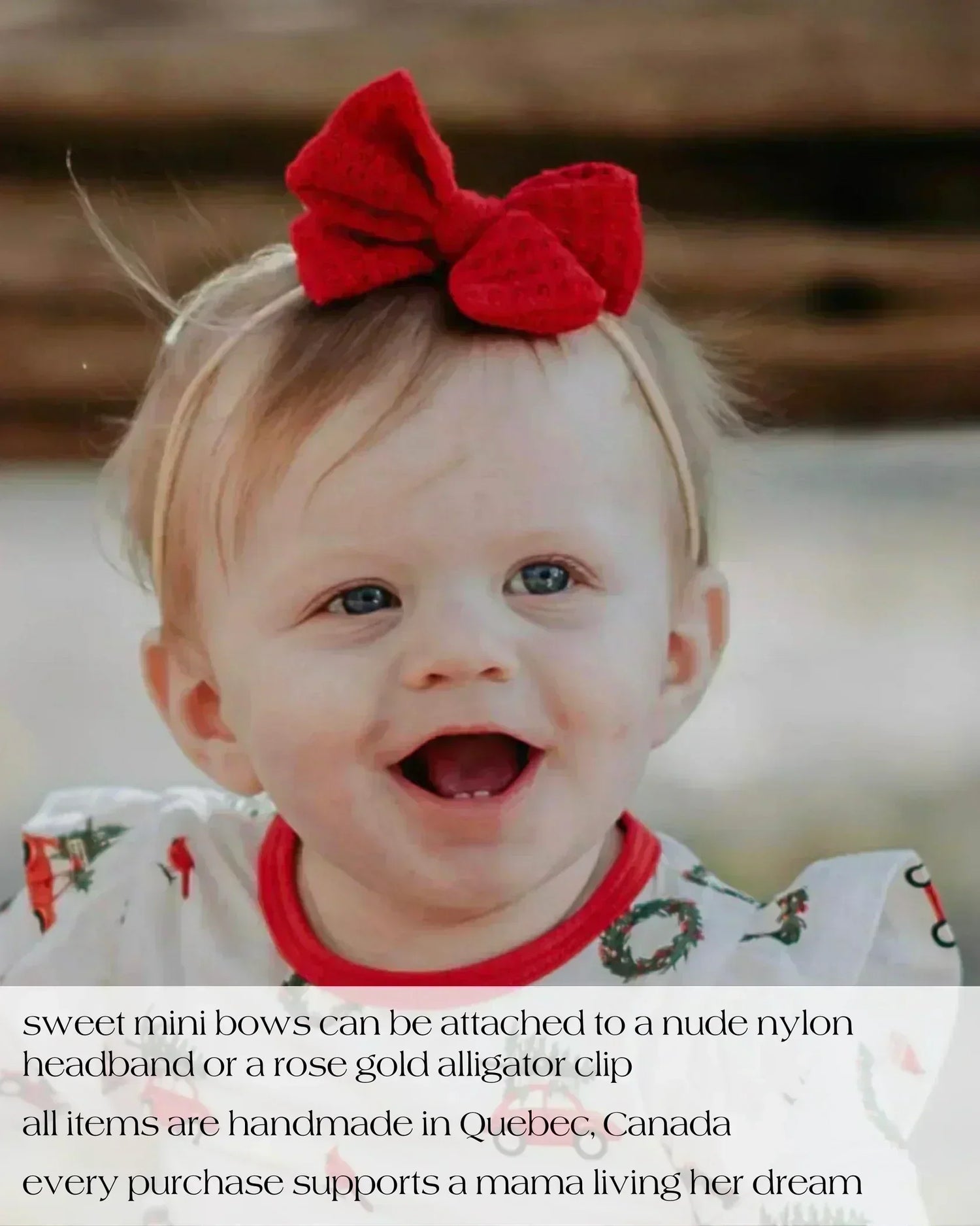 Christmas Cheer Bow Sweet Minis Sewing Sweethearts   